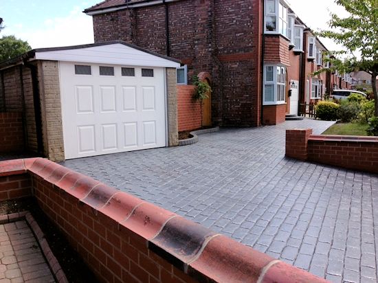 concrete drives bury